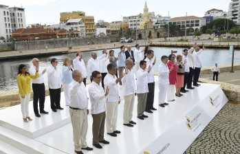 A la Cumbre Iberoamericana asistieron 12 jefes de Estado o de Gobierno. Nicolás Maduro fue el gran ausente. FOTO Presidencia
