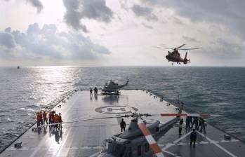 Trece días de búsqueda llevan las autoridades de rescate. FOTO REUTERS