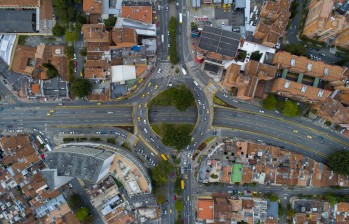 El intercambio de la calle San Juan será intervenido para el futuro paso del sistema masivo. FOTO: JUAN DAVID ÚSUGA