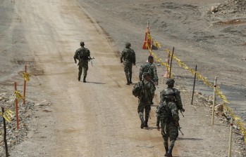 El Ejército dice que aumentará su presencia en la zona. FOTO Manuel Saldarriaga