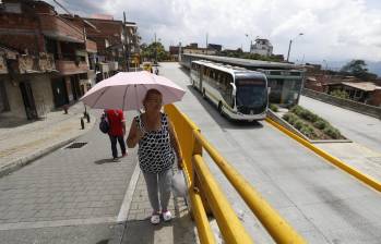 Este sector de calles empinadas es cercano al parque principal y a las estaciones Aranjuez y Berlín del Metroplús. Algunos habitantes no lo reconocen por su nombre. FOTO Manuel Saldarriaga