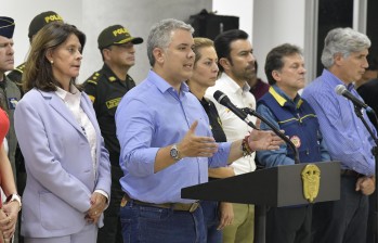 Presidente de Colombia, Iván Duque, se pronuncia sobre desaparición de Jesús Santrich. Foto: Colprensa