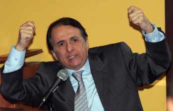 El exministro Luis Alberto Santofimio. FOTO COLPRENSA