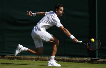 Santiago se ubica esta semana en el puesto 60 del ranquin mundial de la ATP. FOTO AFP