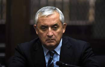 Otto Pérez Molina renunció a la presidencia de Guatemala el pasado jueves. FOTO AFP