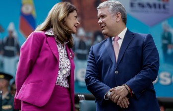 La vicepresidenta Marta Lucía Ramírez, ha adquirido importancia en campos como la Misión de Sabios y la Conversación Nacional por el Paro. FOTO: COLPRENSA