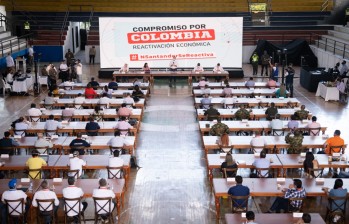 El presidente Iván Duque dijo este sábado desde Norte de Santander que Colombia no reconocerá las elecciones legislativas que tendrán lugar en Venezuela. FOTO: PRESIDENCIA