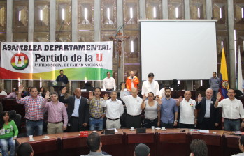 En la asamblea de la colectividad en Antioquia, que fue presidida por el senador y presidente del Partido Roy Barreras, se eligió el directorio departamental y municipal de Medellín. FOTO cortesía