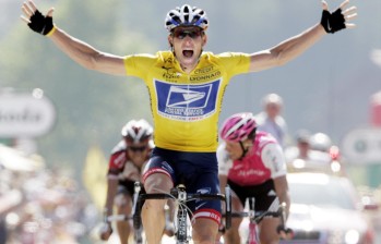 Lance Armstrong durante su época competitiva. FOTO AFP