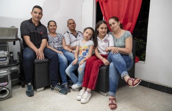 Los ingresos de Diana Marcela González son el sustento de ella y seis miembros de su familia. FOTO EL COLOMBIANO