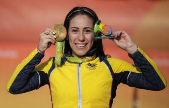 Mariana Pajón logró en Río 2016 su segundo oro olímpico. FOTO Colprensa