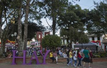 El potencial turístico y su riqueza patrimonial han hecho que Jericó se convierta en sede de eventos internacionales como el Hay Festival. FOTO EDWIN BUSTAMANTE