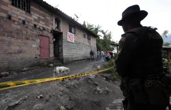 Carbones La Cancha se encuentra entre las 21 minas cerradas en Amagá, mientras las autoridades hacen un estudio hidrogeológico. FOTO Manuel Saldarriaga Quintero
