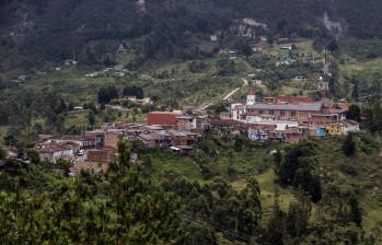 Panorámica del municipio de Angelópolis. FOTO: Archivo Jaime Pérez Munévar. 
