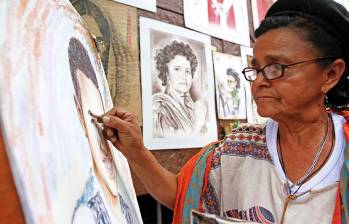 Amparo, la retratista del Centro de Medellín