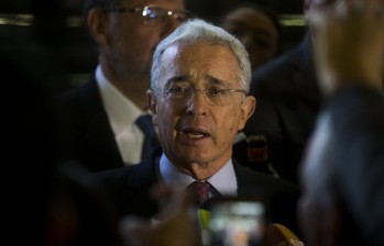 Expresidente Álvaro Uribe. FOTO Esteban Vanegas