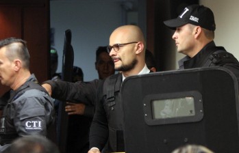 El hacker Andrés Fernando Sepúlveda fuera trasladado desde las instalaciones del búnker de la Fiscalía en Bogotá, a la Cárcel de Picaleña. FOTO COLPRENSA