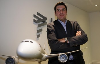 Santiago Álvarez Matamoros sucede a Fernado Poitevín como director Ejecutivo de Latam Colombia, aerolínea regional a la que se vinculó desde hace año y medio en el área comercial. FOTO COLPRENSA