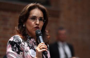 Viviane Morales desistió de la última vida que le quedaba a su referendo. FOTO COLPRENSA