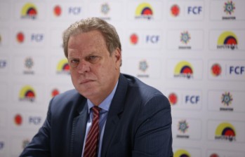 Ramón Jesurún, presidente de la Federación Colombiana de Fútbol, ha negado en reiteradas ocasiones estar involucrado en el escándalo de la boletería. FOTO COLPRENSA