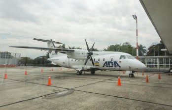 ADA dejó de operar en todo el país y confirmó que su intención es vender el aeropuerto de Caucasia, único que sirve al Bajo Cauca, y que es de su propiedad. FOTO andrés camilo suárez