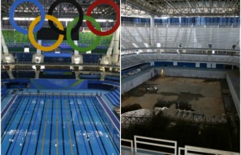 Los escenarios deportivos de Río 2016 están en completo abandono y nadie responde por ellos. FOTOS REUTERS