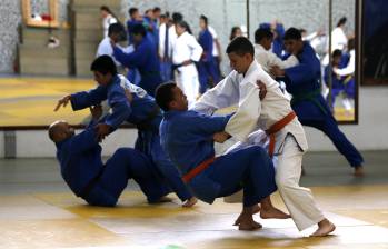 Luego del Nacional mayores, la Liga Antioqueña de Judo espera ser sede de eventos internacionales con el apoyo de Indeportes Antioquia. FOTO Juan Antonio sánchez