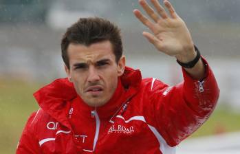 Los homenajes se suceden en el mundo de la Fórmula Uno para recordar al piloto francés Jules Bianchi, que murió en la madrugada del sábado. FOTO AP