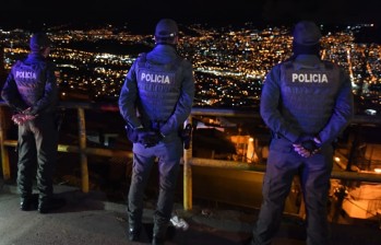 Los sectores de Medellín donde hubo más hechos de indisciplina, según la Policía, fueron las comunas de Aranjuez, Popular y Manrique. Allí llegaron uniformados de refuerzo. FOTO CORTESÍA