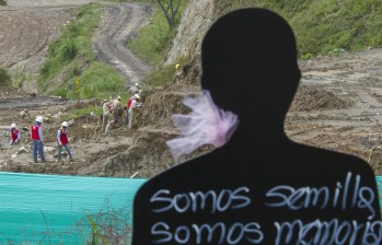 La fecha para la cumplimiento del proceso de excavación en la búsqueda de desaparecidos en La Escombrera, en el polígono uno, llegó a su fin. FOTO Robinson Sáenz 