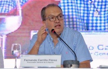 Procurador general de la Nación, Fernando Carrillo. FOTO COLPRENSA