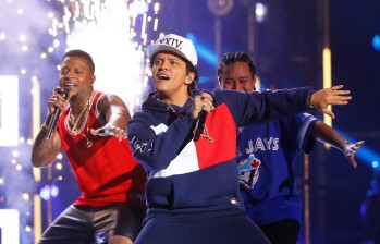 Bruno Mars estaría en Colombia en enero de 2018. FOTO Reuters