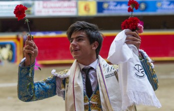 Como novillero, el venezolano Jesús Enrique Colombo triunfó hace un año en La Macarena. Hoy regresa como torero. FOTO archivo