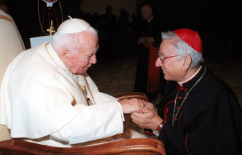El 14 de abril de 2000, Darío Castrillón fue nombrado por el papa Juan Pablo II Presidente de la Comisión Pontificia Ecclesia Dei, comisión de la Curia Romana creada en 1988. FOTO cortesía 