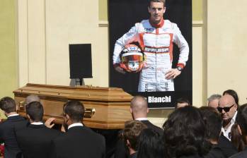 Bianchi debutó en la F1 con Marussia en el 2013, marcando los primeros y últimos puntos del equipo hasta ahora en Mónaco el año pasado cuando finalizó en noveno lugar. FOTO AP
