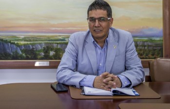 John Jairo Arboleda Céspedes se posesionó como rector de la Universidad de Antioquia el 9 de abril de 2018. Su Plan de Acción Institucional fue aprobado en agosto. FOTO Santiago mesa