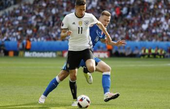 Julian Draxler impulsó la goleada alemana con su tanto de ayer. De los registros del Wolfsburgo de su país. FOTO reuters