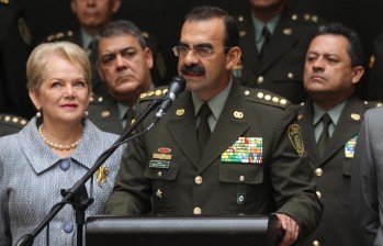 El general (r) Rodolfo Palomino renunció en 2016 a la dirección de la Policía Nacional. FOTO COLPRENSA