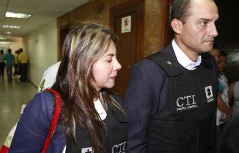  John Úber Hernández Santa y Gloria Patricia Álvarez Mejía, implicados en caso Goldex. FOTO Robinson Sáenz
