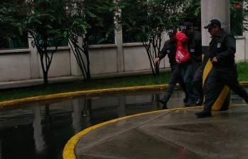 El patrullero Ignacio David Parra Amín aceptó los cargos. FOTO Colprensa