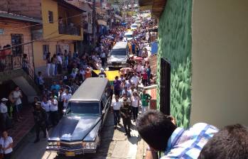 En el municipio de Amagá le piden a las autoridades que tomen medidas para que no vuelvan a ocurrir estos accidentes. FOTO Julio César Herrera 