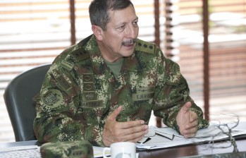 El presidente Iván Duque anunció la salida del general Nicacio Martínez el pasado 27 de diciembre. FOTO Edwin Bustamante.