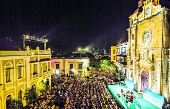 Julia Salvi, presidenta de la Fundación Salvi, hace parte de la junta directiva que ha hecho posible la realización del Festival Internacional de Música de Cartagena por diez años. FOTO ARCHIVO FUNDACIÓN SALVI.