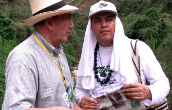 Gilberto Echeverri y Guillermo Gaviria
