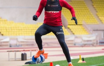 Radamel Falcao García ya se entrena de manera normal con el Monaco y estaría disponible el viernes. FOTO Instagram