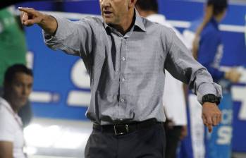 Juan Carlos Osorio, técnico de Nacional. FOTO MANUEL SALDARRIAGA