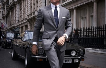 El actor británico Daniel Craig, de nuevo en la piel de James Bond. FOTO @007