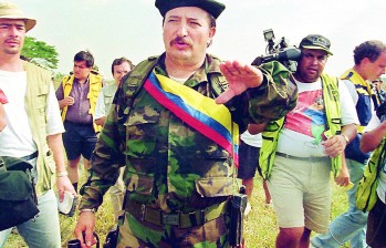 “Jojoy” era el líder militar de las Farc y fue del Secretariado. Murió en 2010 en operativo militar. FOTO Archivo Manuel Saldarriaga 
