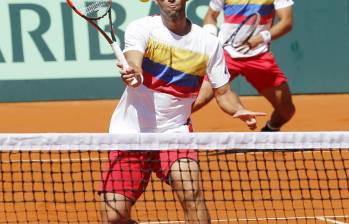 Juan Sebastián (adelante) y Robert fueron este año campeones de los ATP 250 de Ginebra y de Sao Paulo. FOTO REUTERS