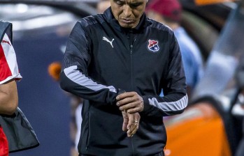 En cinco semestres que ha dirigido Alexis Mendoza en Colombia, cuenta con un título, en la Copa Colombia 2015, conseguido con Atlético Junior. FOTO juan antonio sánchez